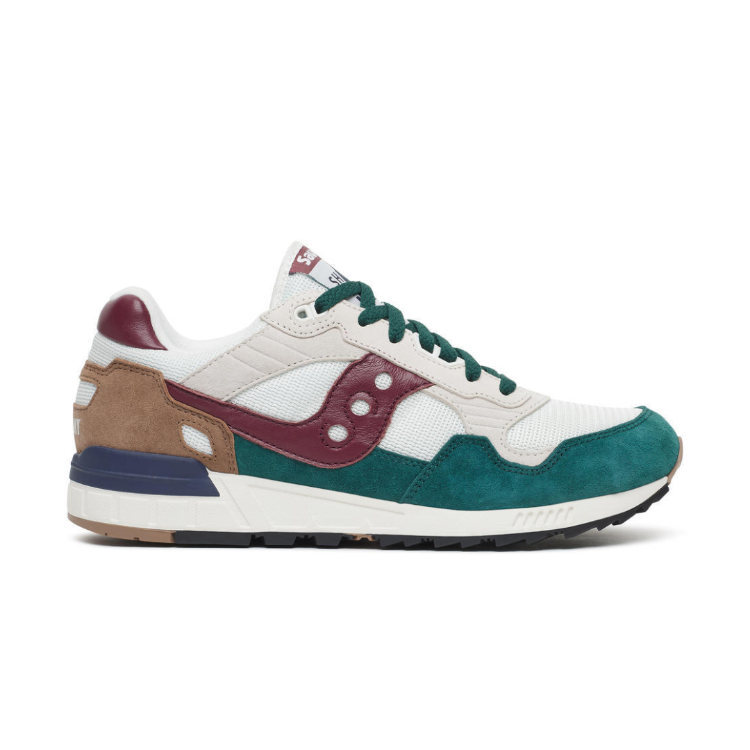 Saucony Shadow 5000 Sneaker in Ivory/Pine