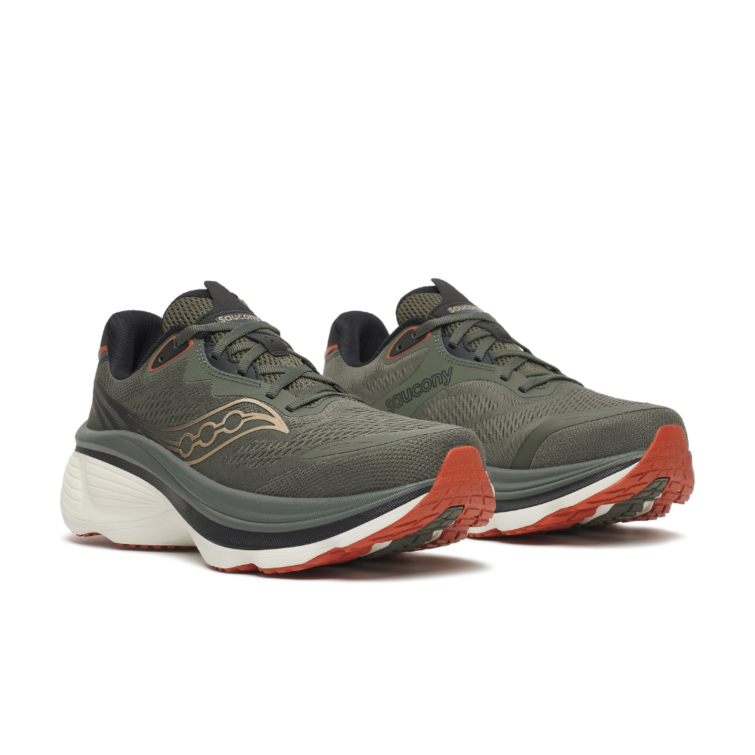 Zapatillas Saucony Hurricane 26 en verde militar/negro