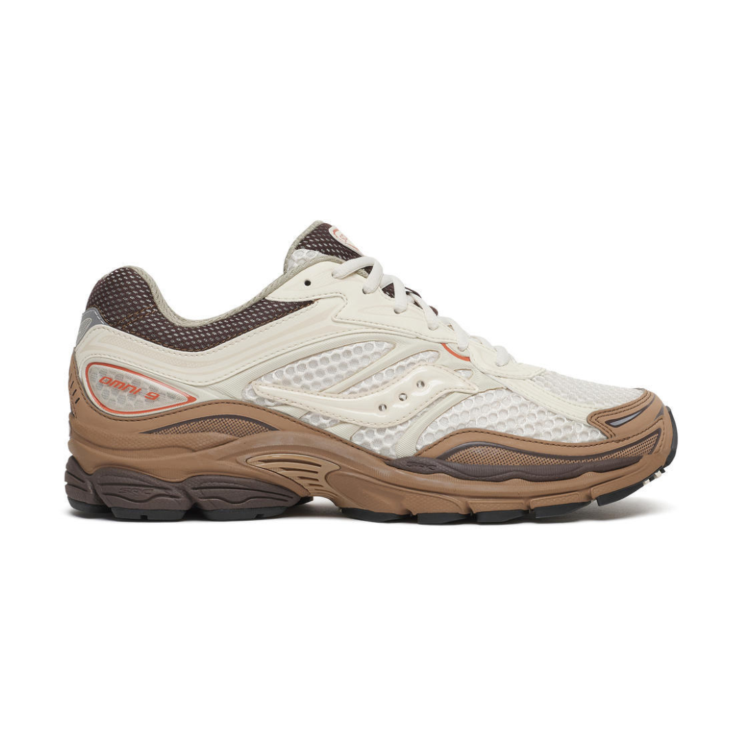 Saucony Progrid Omni 9 Sneaker in Almond & Coca
