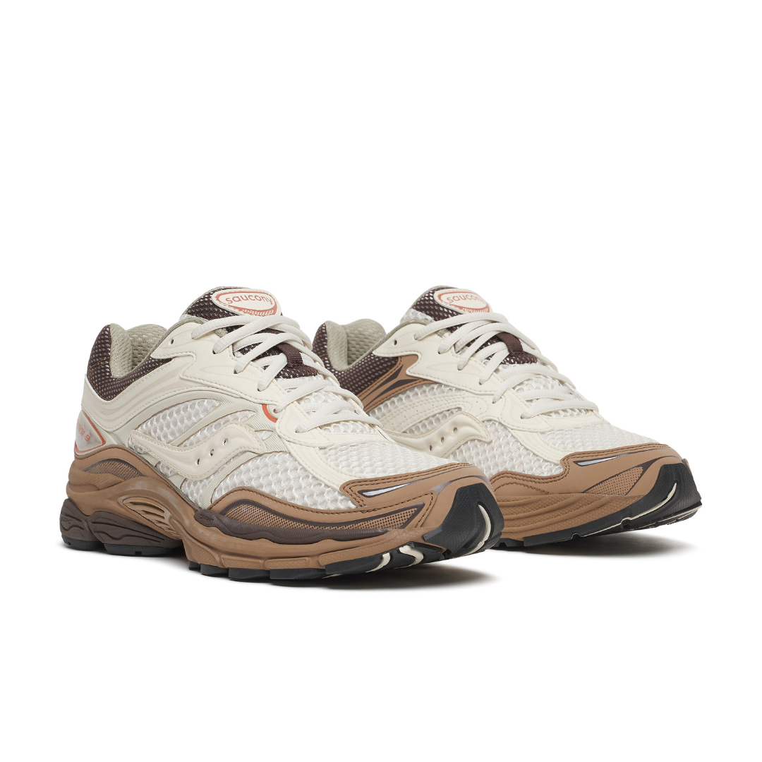 Saucony Progrid Omni 9 Sneaker in Almond & Coca