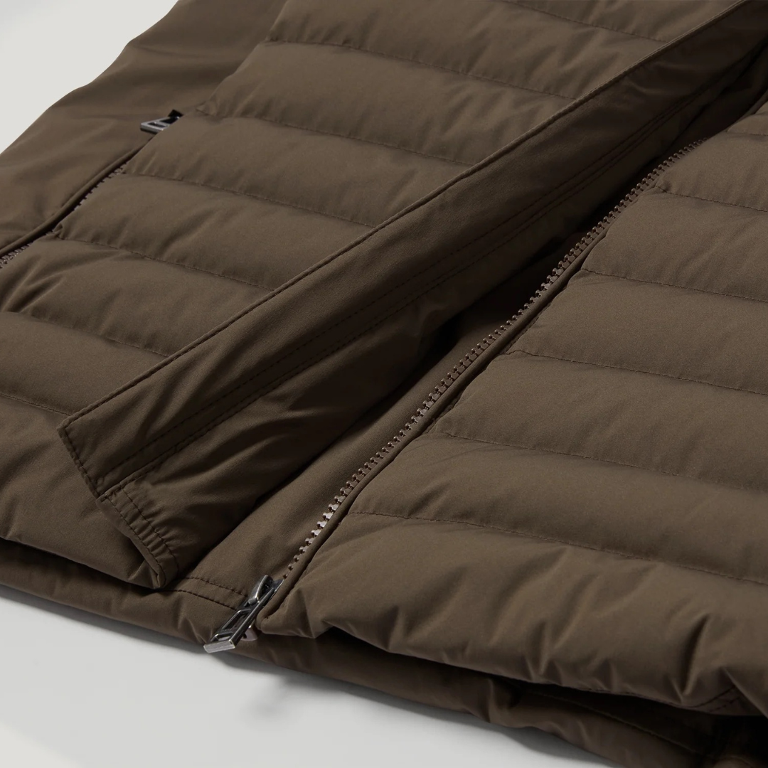 Belstaff Chassis Gilet in Army Olive