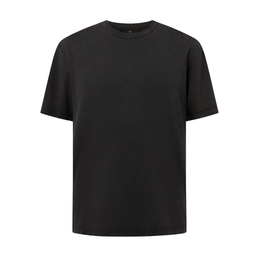 Belstaff Valley Garment Dye T-Shirt in Washed Black