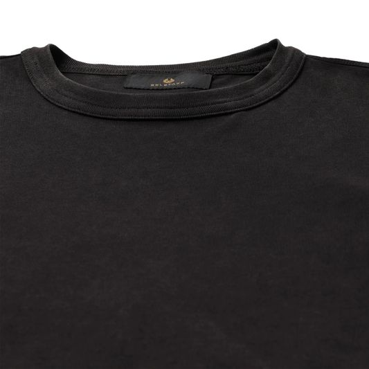 Belstaff Valley Garment Dye T-Shirt in Washed Black