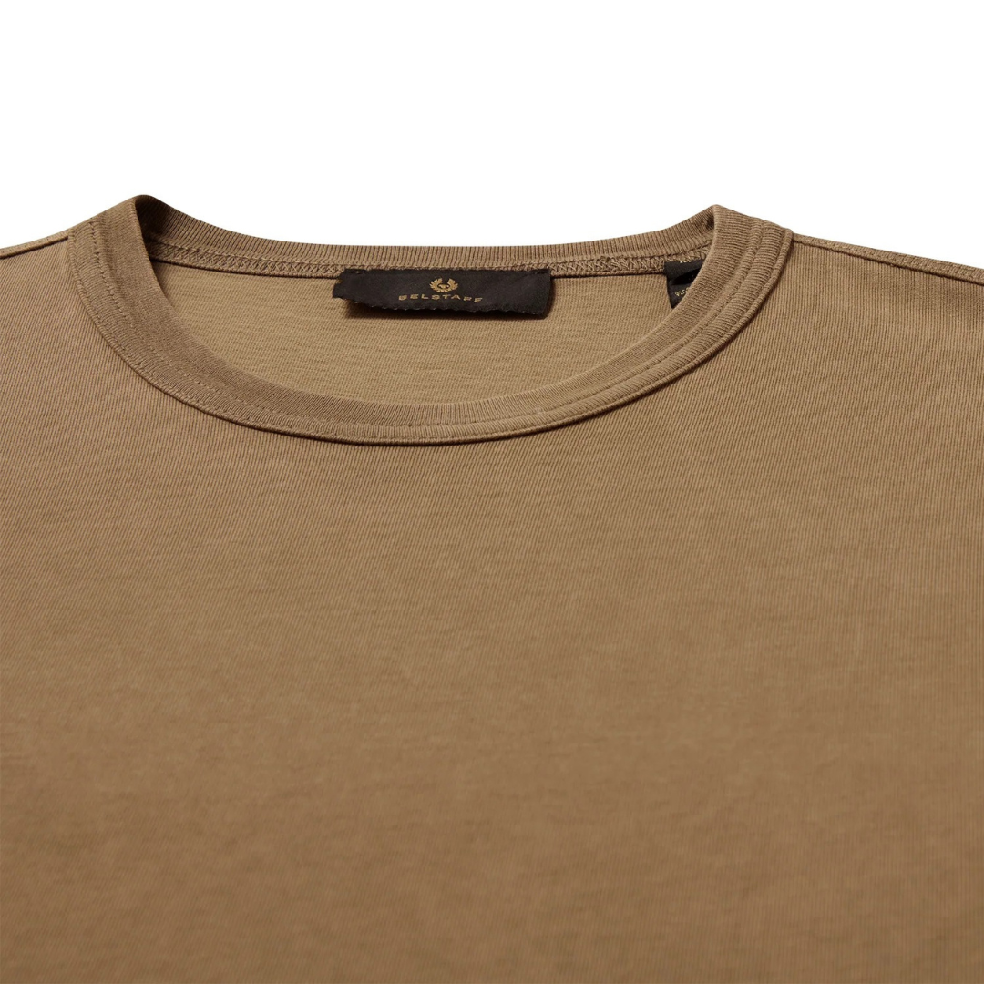 Belstaff Valley Garment Dye T-Shirt in Khaki