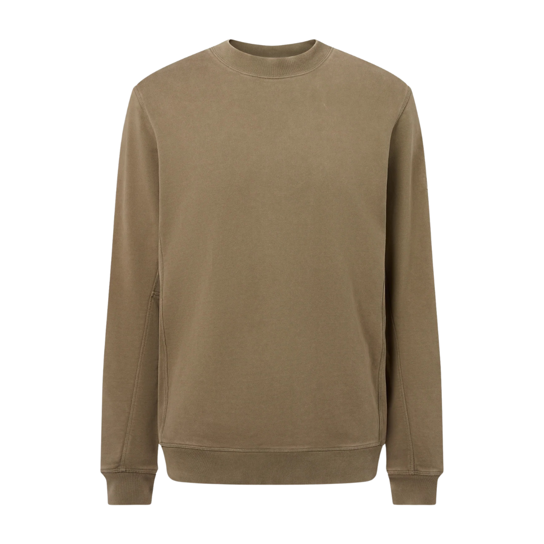 Belstaff Valley Garment Dye Sweatshirt KHAKI