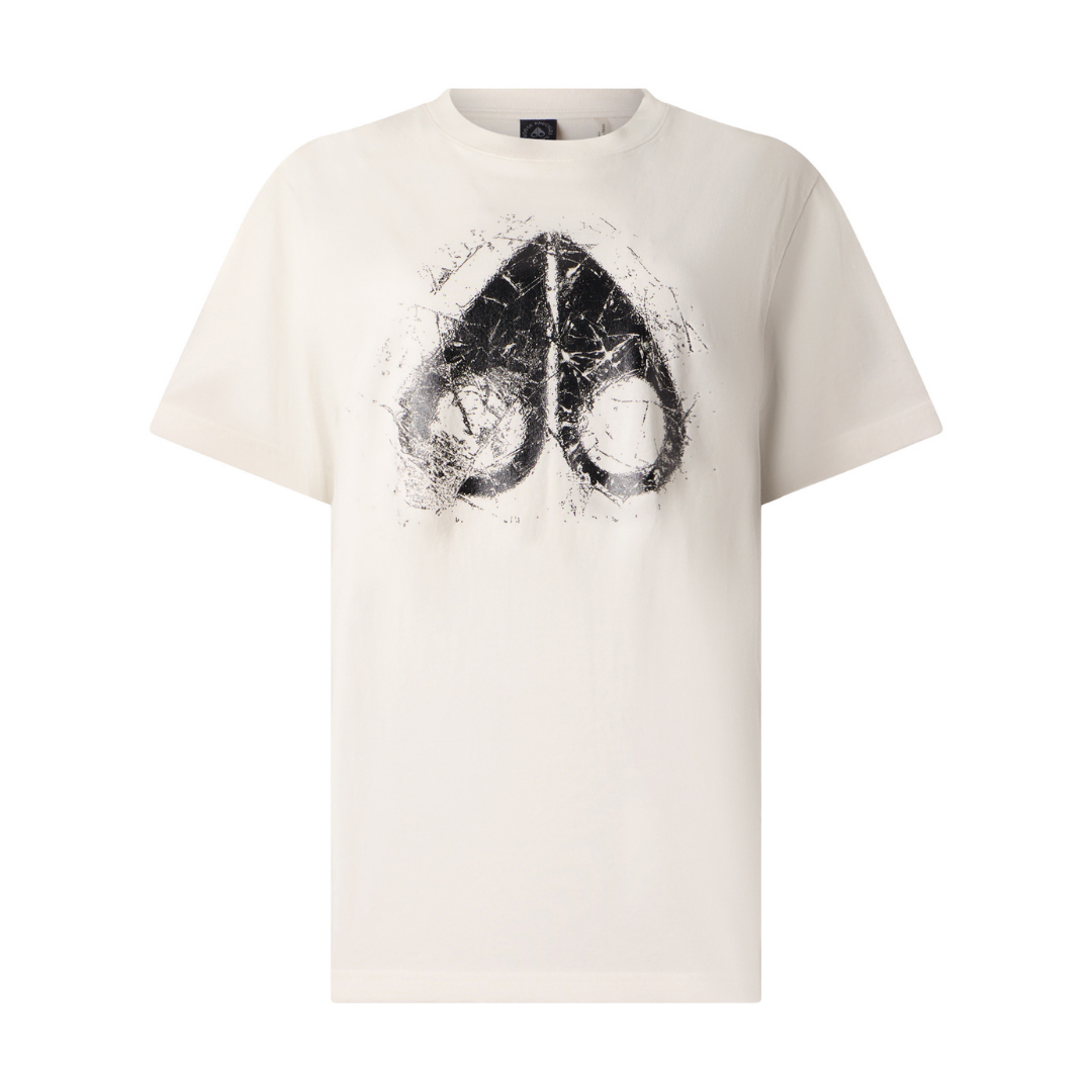 Moose Knuckles Icebreak Logo T-Shirt in White