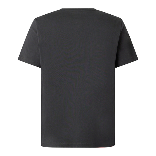 Moose Knuckles Gold Icebreak Logo T-Shirt in Black