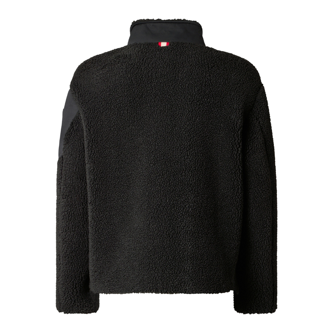 Moose Knuckles Saglek Fleece Jacket in Black