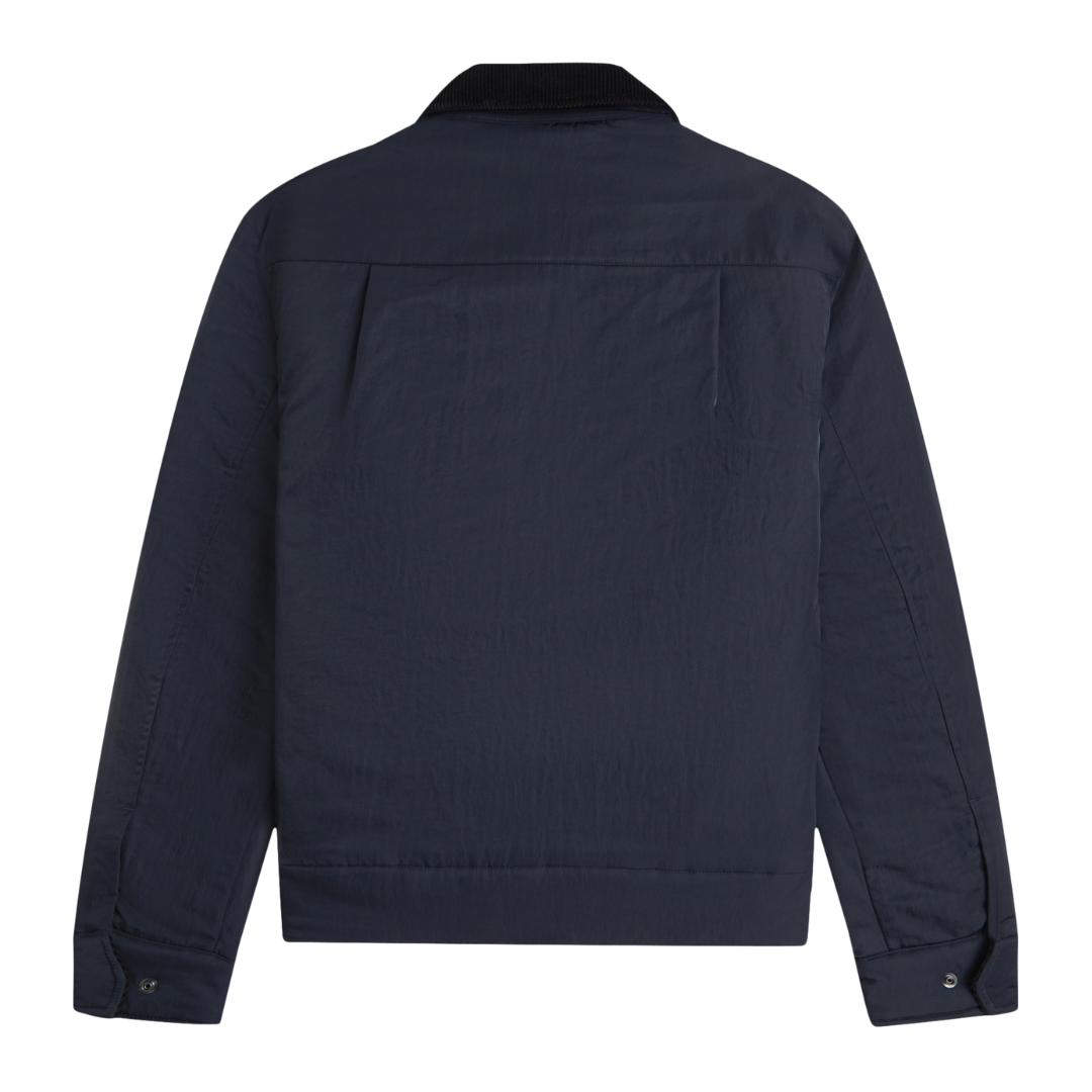 Fred Perry Nylon Caban Jacket in Navy