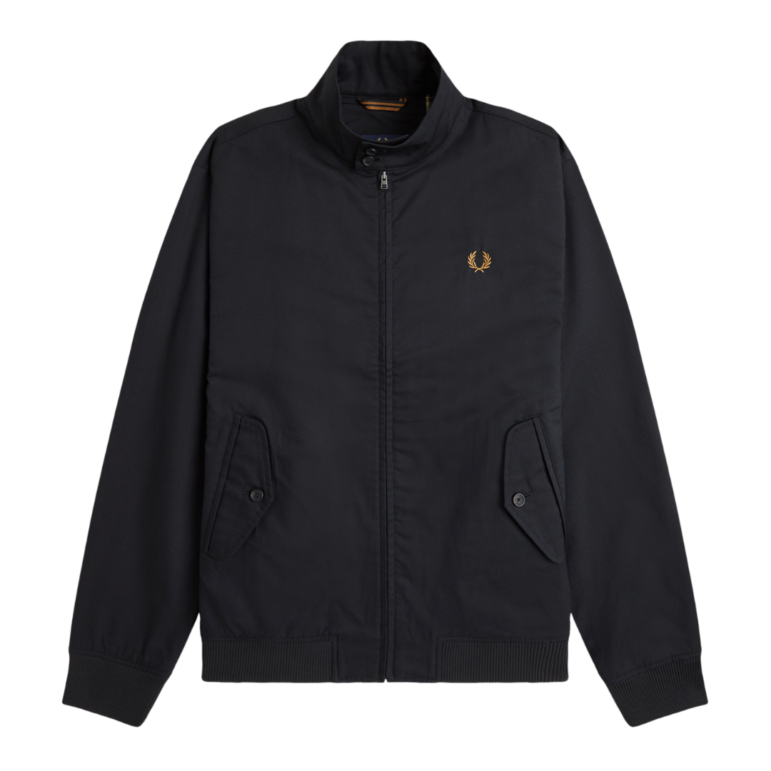 Fred Perry Classic Harrington Jacket in Black