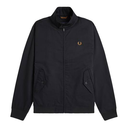 Fred Perry Classic Harrington Jacket in Black