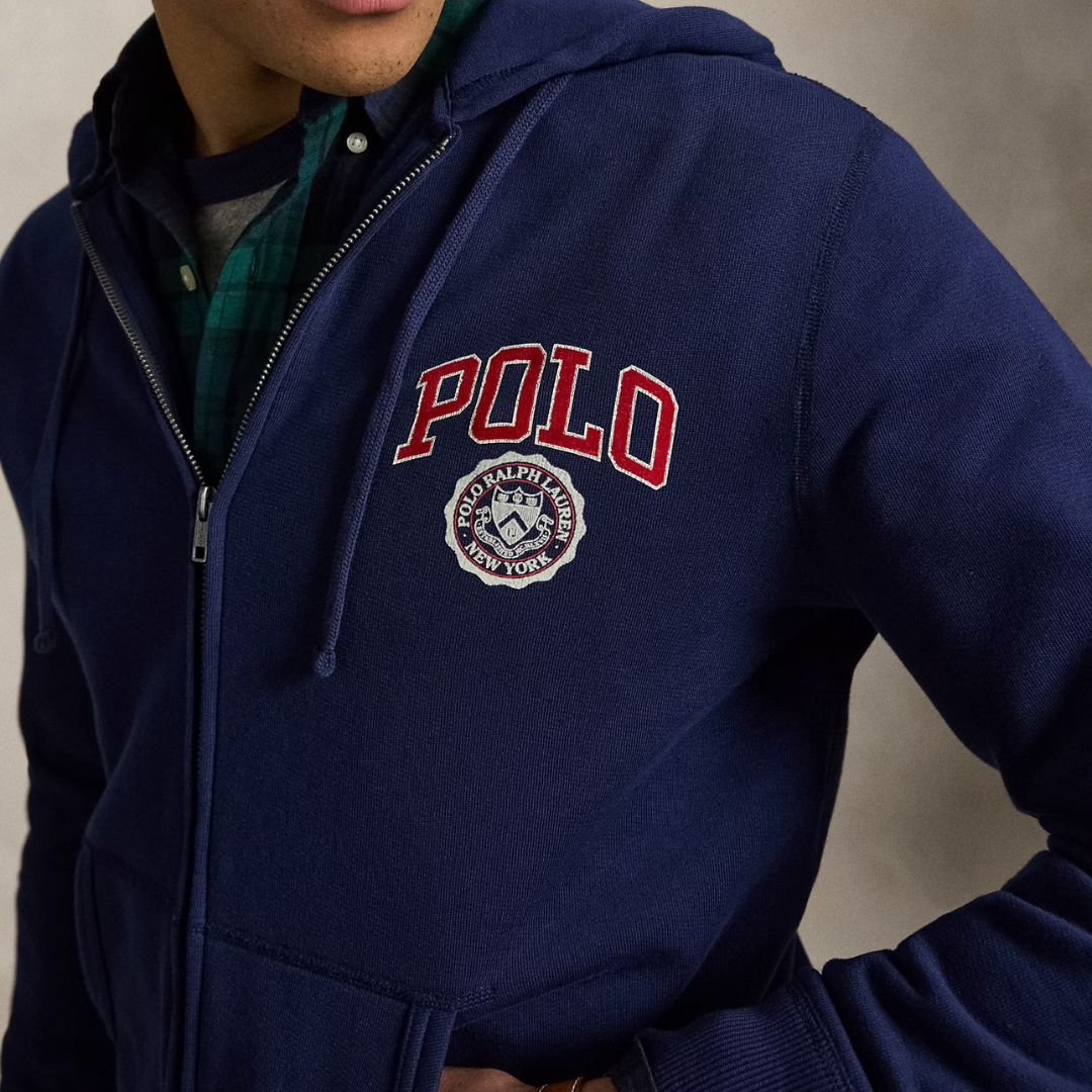 Ralph Lauren POLO Zip Hoody in Newport Navy