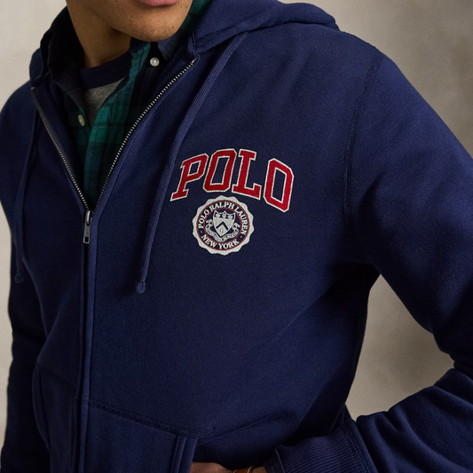 Ralph Lauren POLO Zip Hoody in Newport Navy