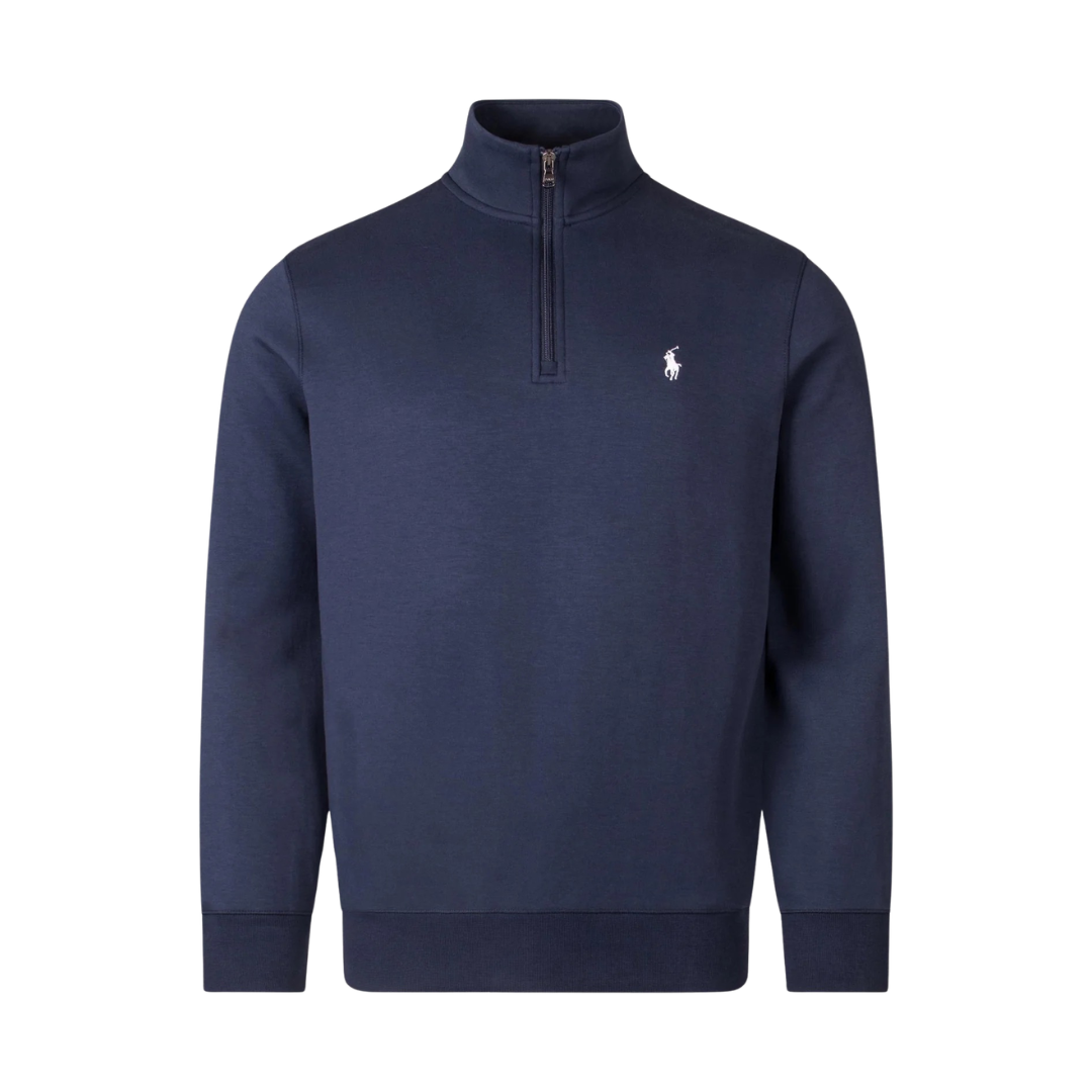 Ralph Lauren Quarter Zip Sweatshirt in Aviator Navy