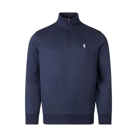 Ralph Lauren Quarter Zip Sweatshirt in Aviator Navy