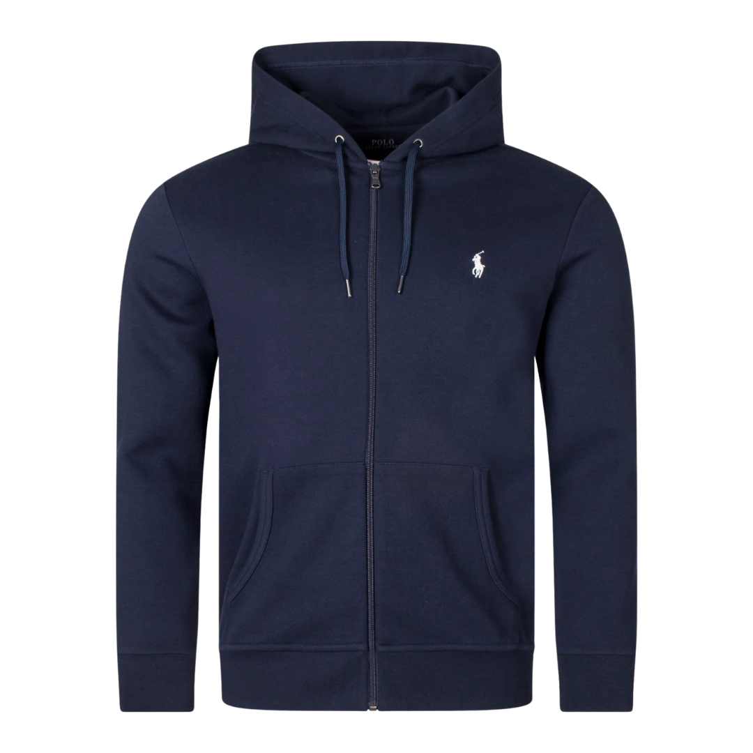 Ralph Lauren Zip Up Hoodie in Navy