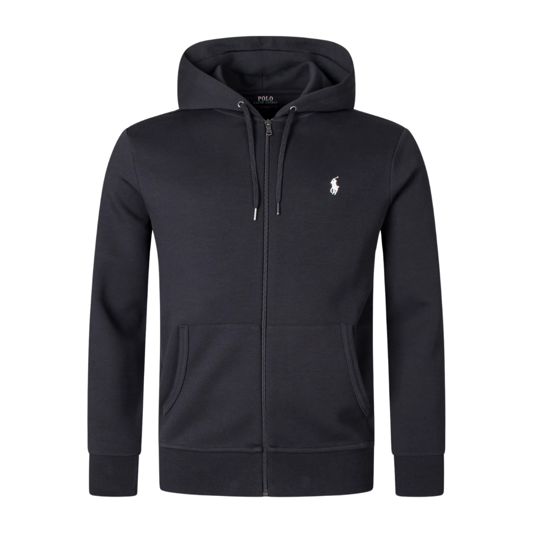 Ralph Lauren Zip Up Hoodie in Black