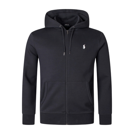 Ralph Lauren Zip Up Hoodie in Black