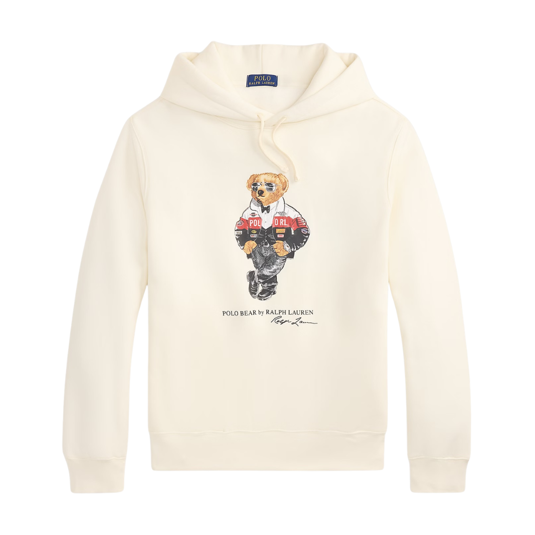 Ralph Lauren Polo Bear Hoody in Clubhouse Cream