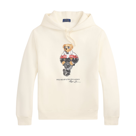 Ralph Lauren Polo Bear Hoody in Clubhouse Cream