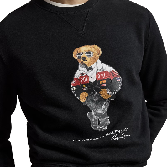Ralph Lauren Polo Bear Sweatshirt in Black