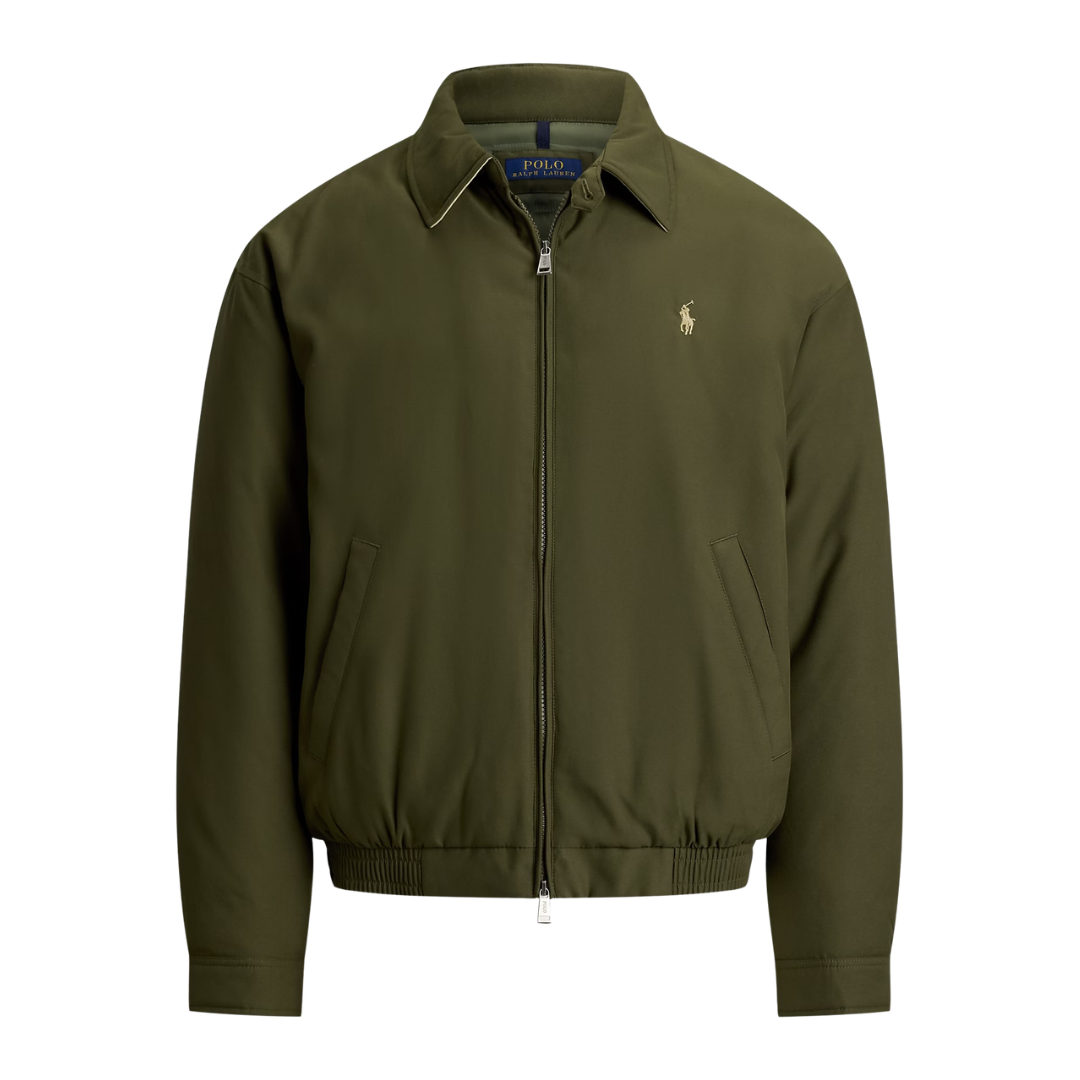 Ralph Lauren Down Harrington Jacket in Olive
