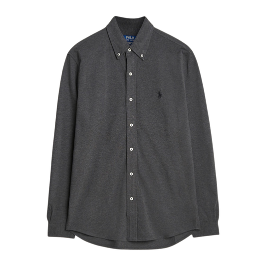 Ralph Lauren Mesh LS Shirt in Windsor Heather