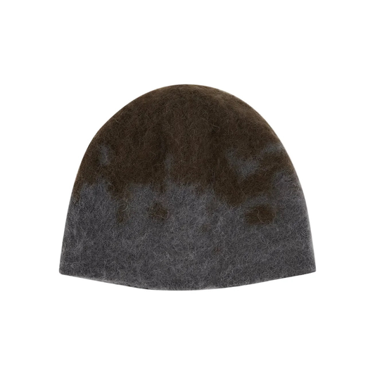 Gramicci Mohair Splatter Beanie in Slate Splatter