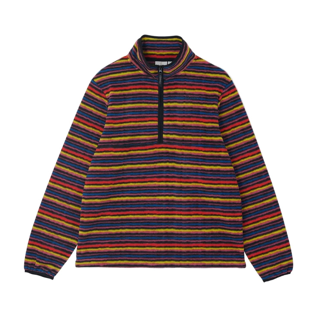 Gramicci Thermal Fleece Pullover in Multi Stripe