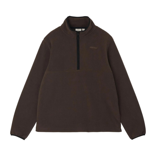 Gramicci Thermal Fleece Pullover in Deep Brown