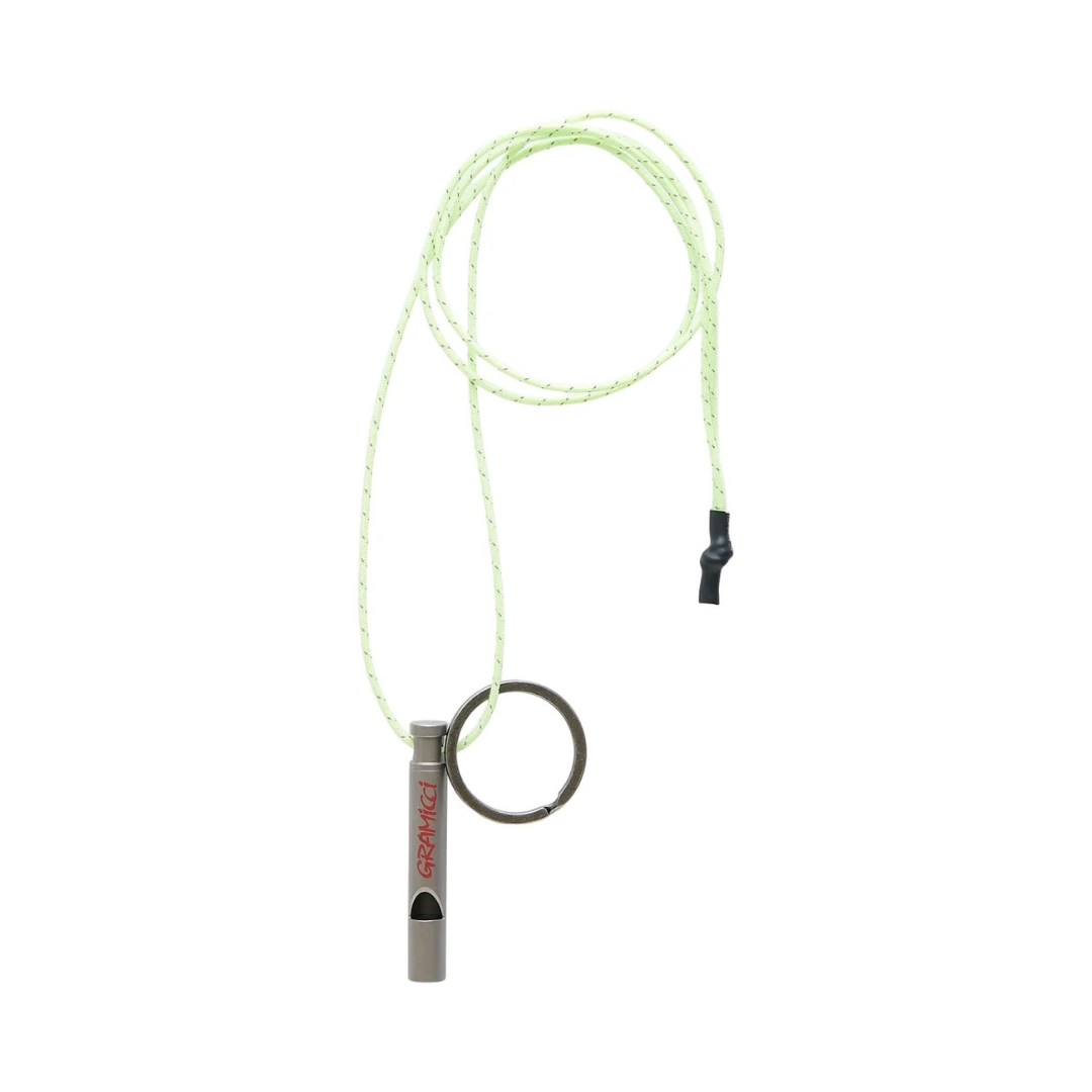 Gramicci Titanium Silver Whistle