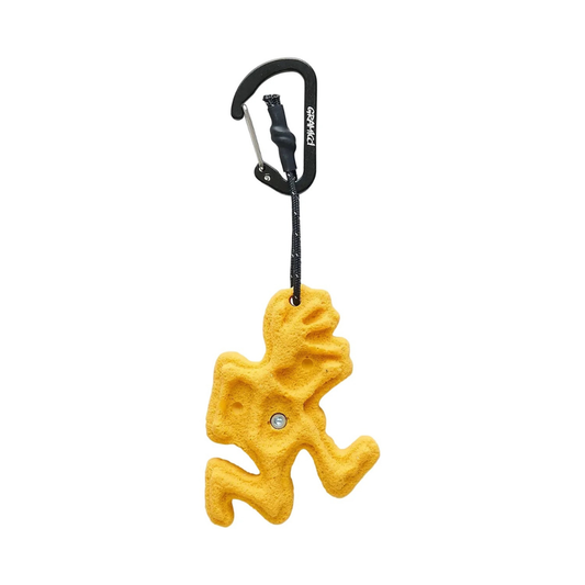 Gramicci Running Man Climbing Key Chain in Solar Power