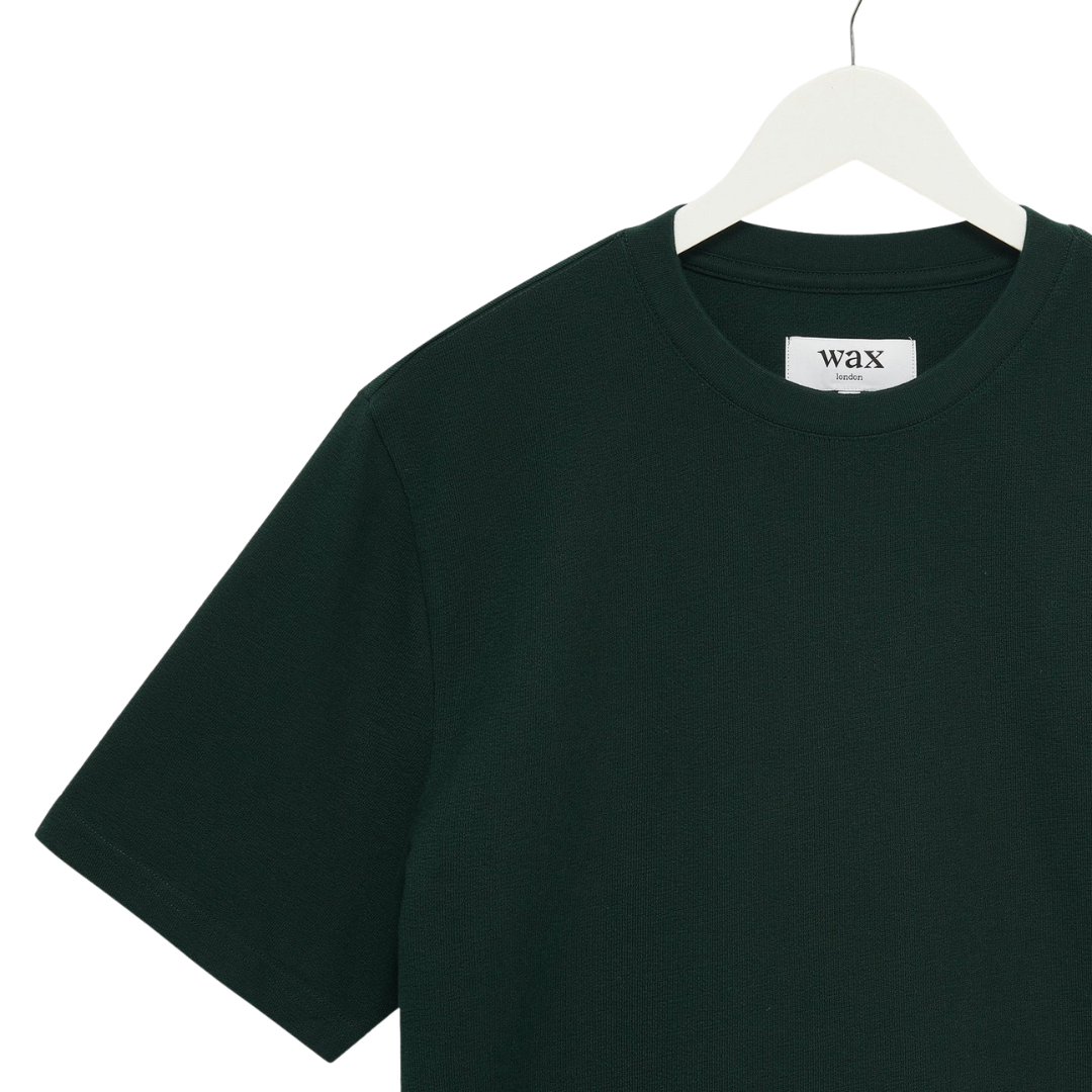 Wax London Dean T-Shirt in Bottle Green
