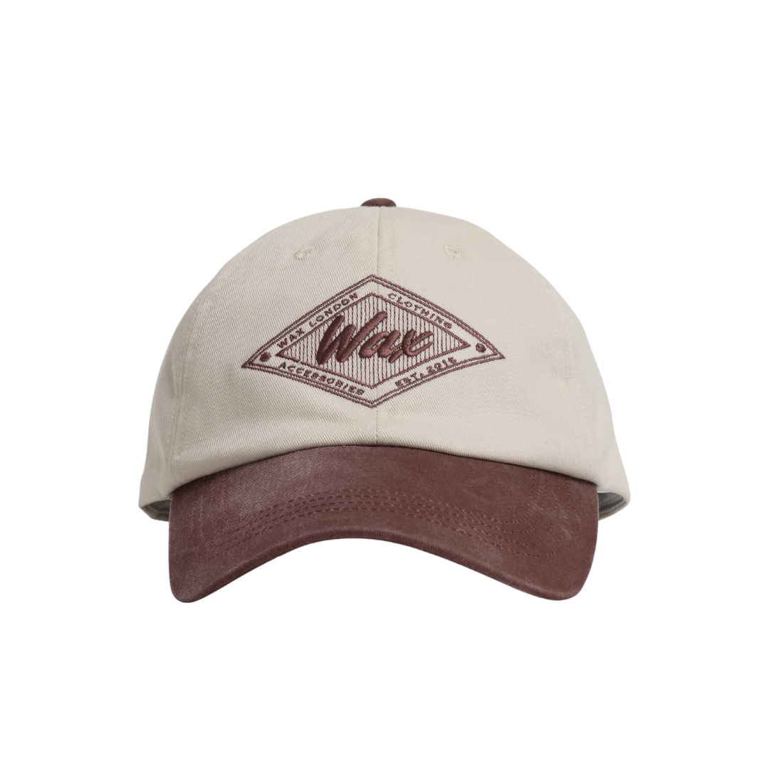 Wax Spencer Sports Baseball Cap in Ecru