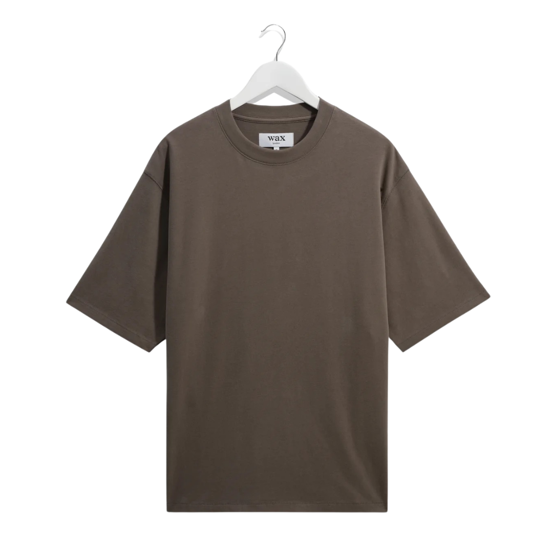 Wax London Milton T-Shirt in Charcoal