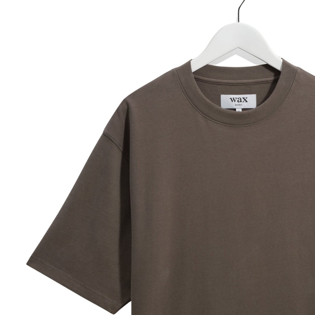 Wax London Milton T-Shirt in Charcoal