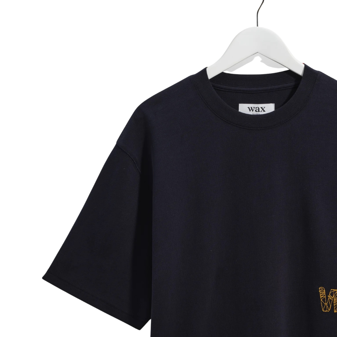Wax London Milton T-Shirt in Navy
