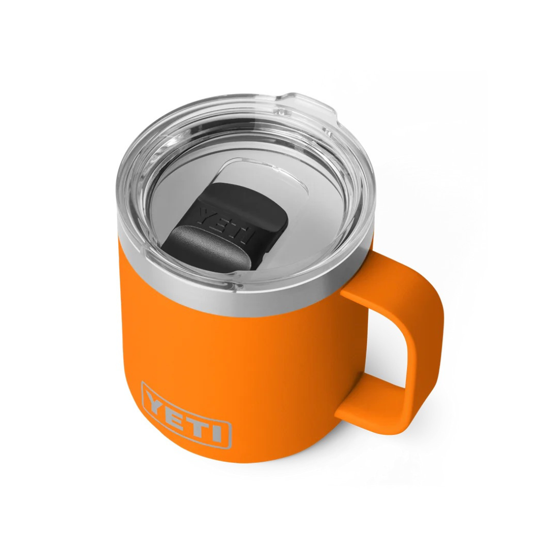YETI Rambler 10oz Stackable Mug in King Crab Orange