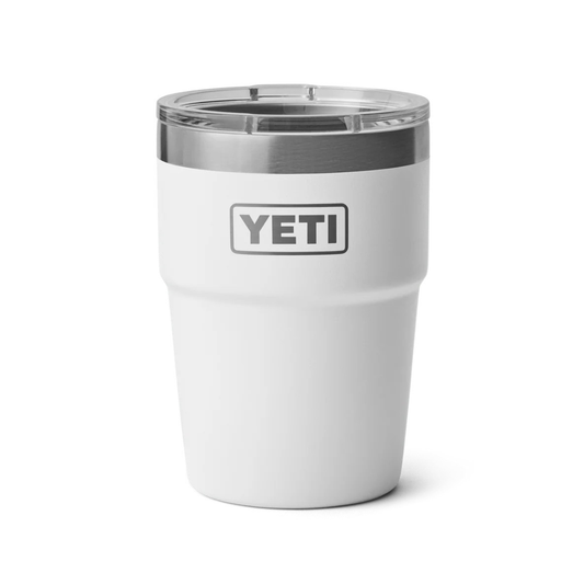 YETI Rambler 16oz Stackable Cup in White