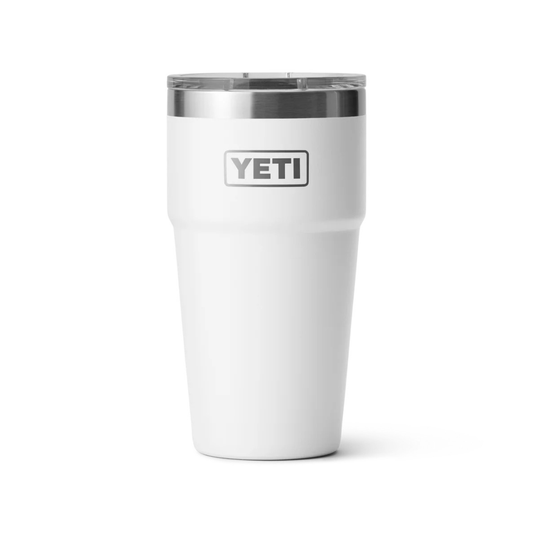 YETI Rambler 20oz Stackable Cup in White