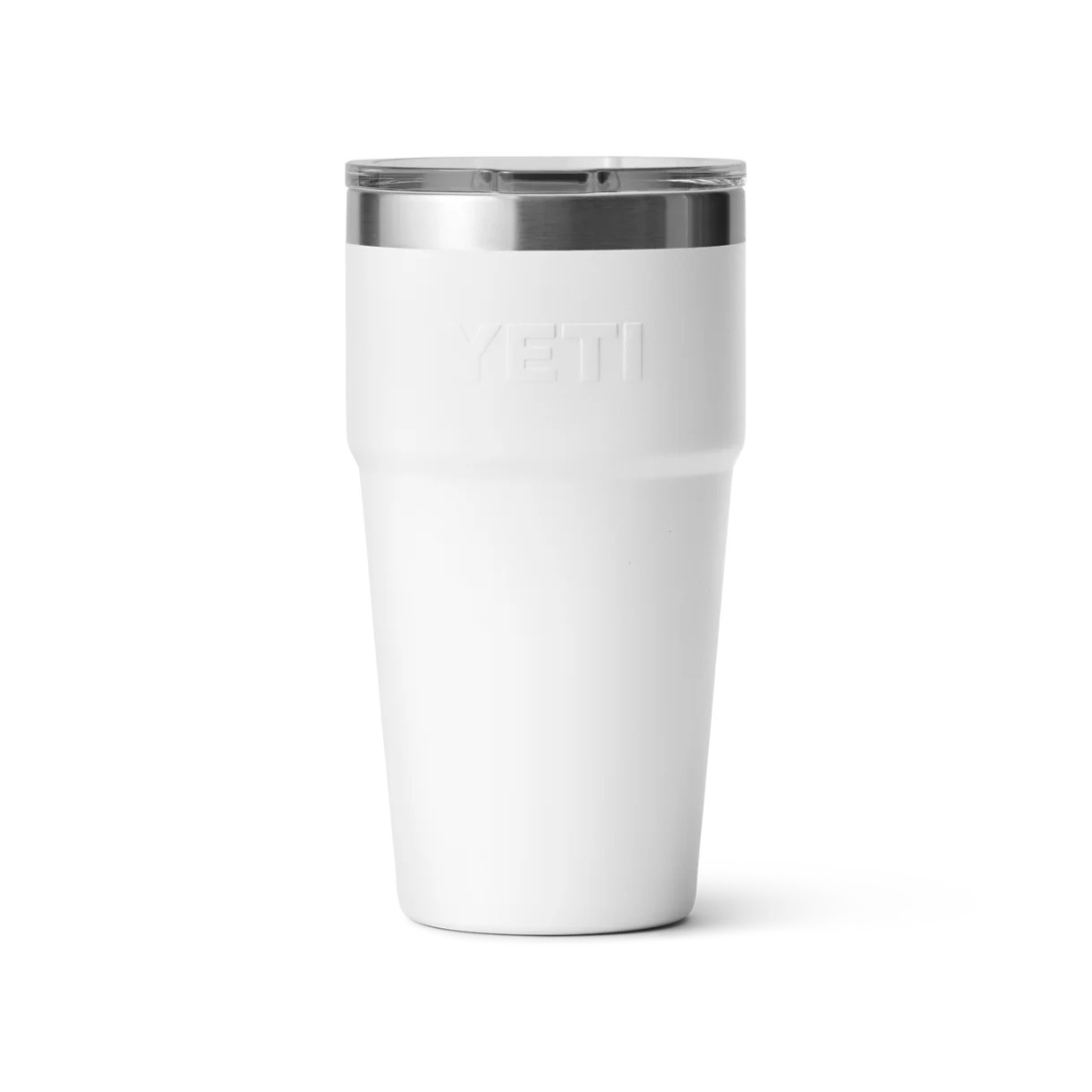 YETI Rambler 20oz Stackable Cup in White