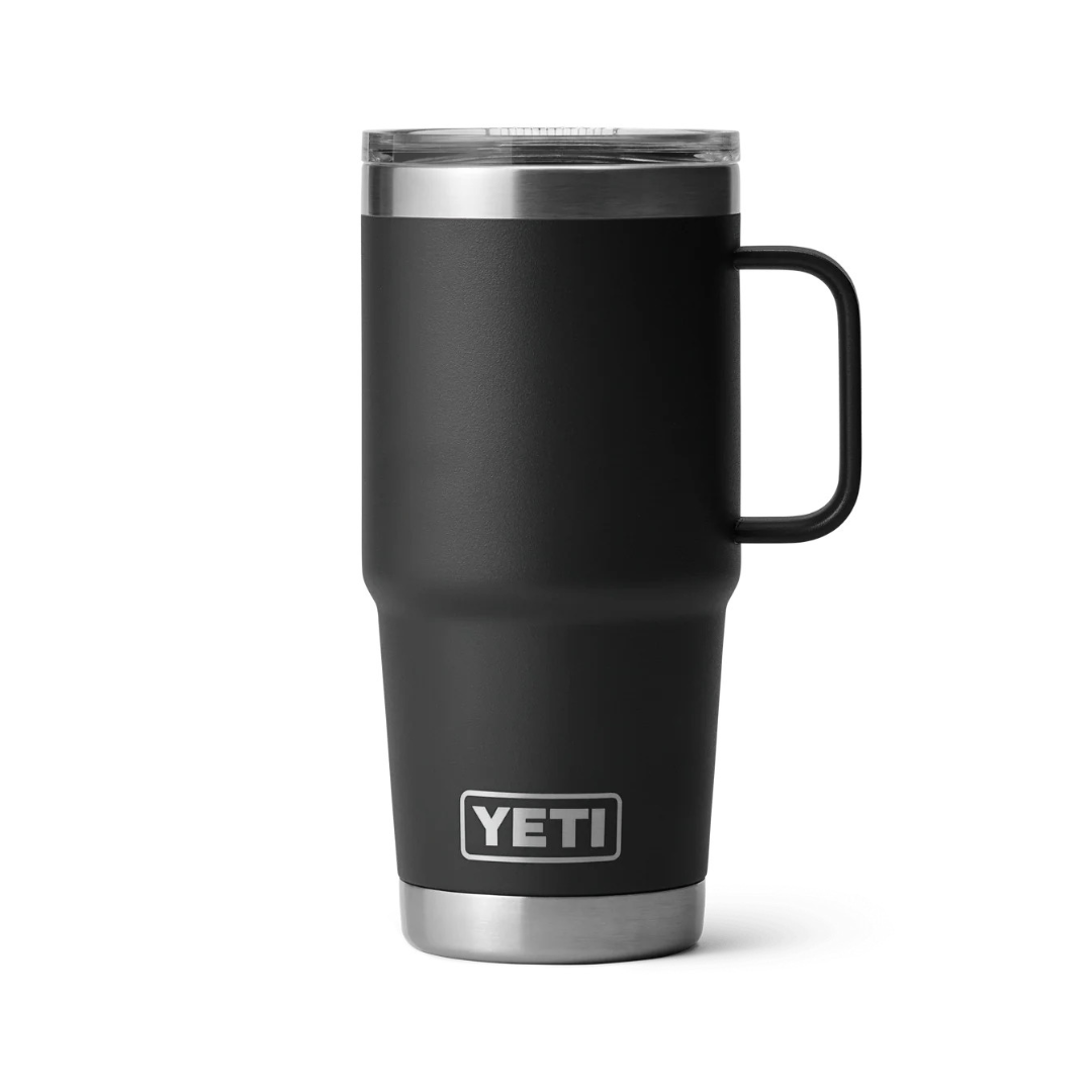 YETI Rambler 20oz Travel Mug in Black