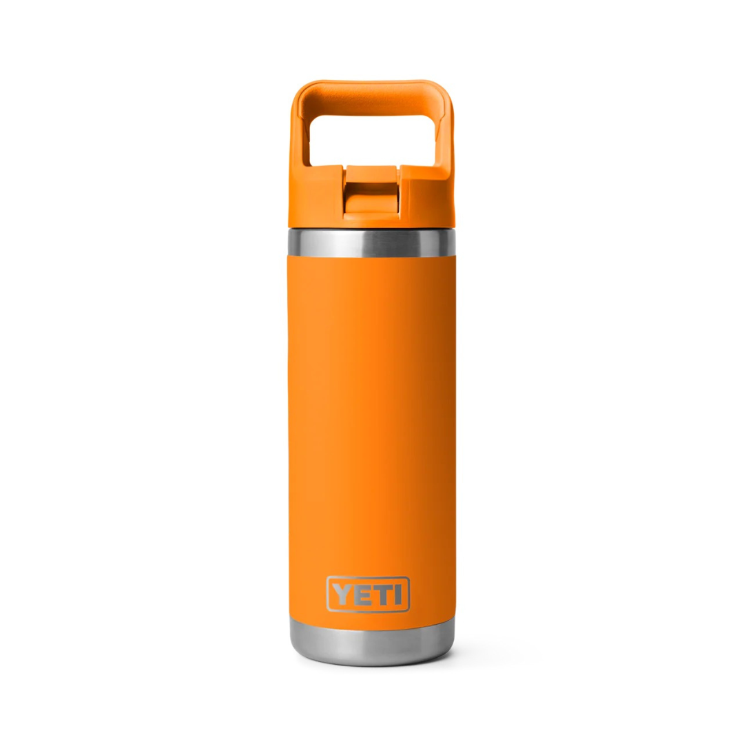 YETI Rambler 18oz Colour Matched Straw Bottle in King Crab