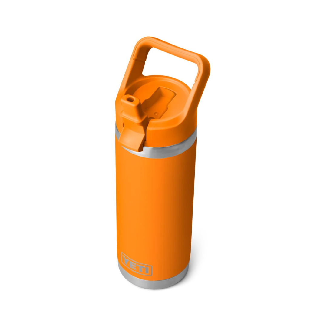 YETI Rambler 18oz Colour Matched Straw Bottle in King Crab