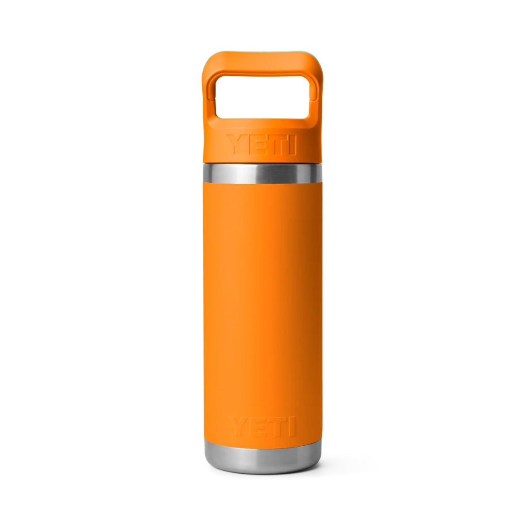 YETI Rambler 18oz Colour Matched Straw Bottle in King Crab