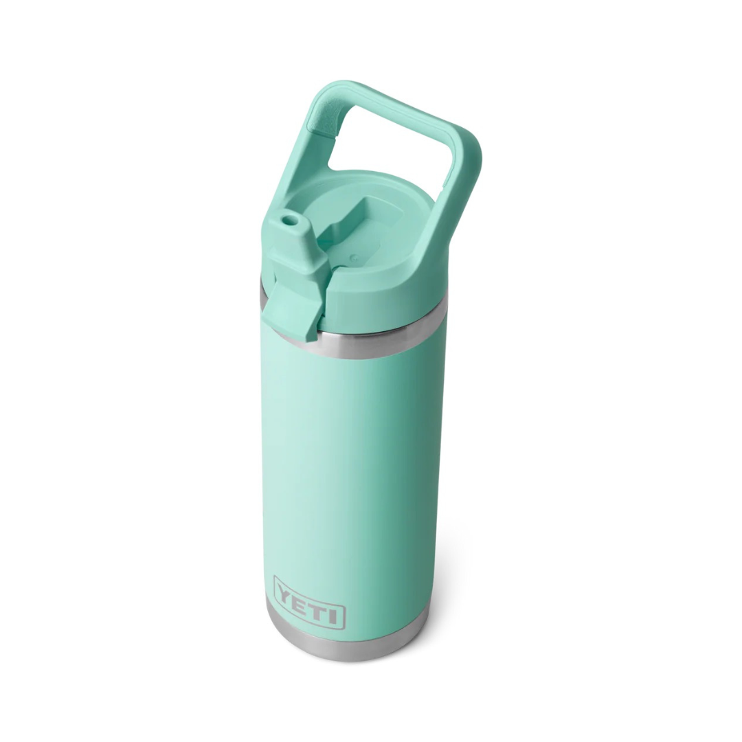 YETI Rambler 18oz Colour Matched Straw Bottle in Seafoam