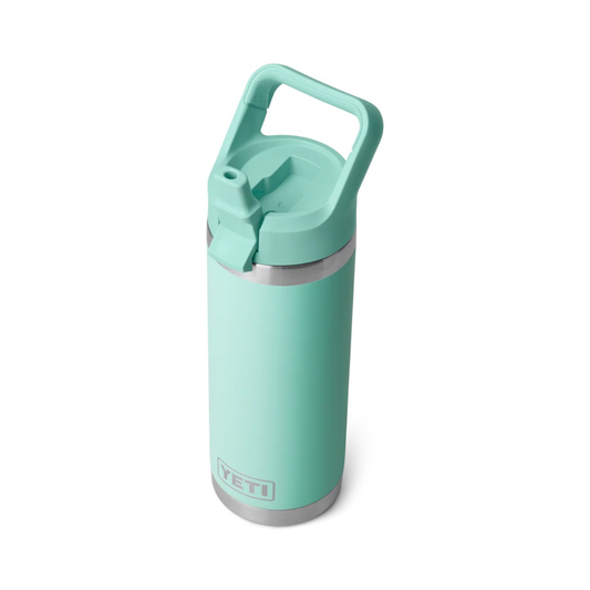 YETI Rambler 18oz Colour Matched Straw Bottle in Seafoam