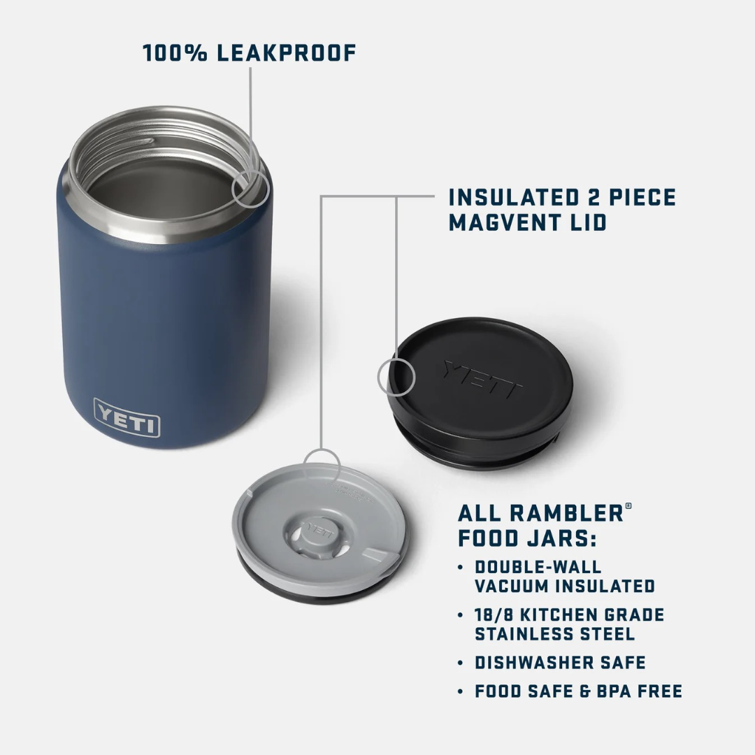 YETI Rambler 24oz Food Jar in Navy