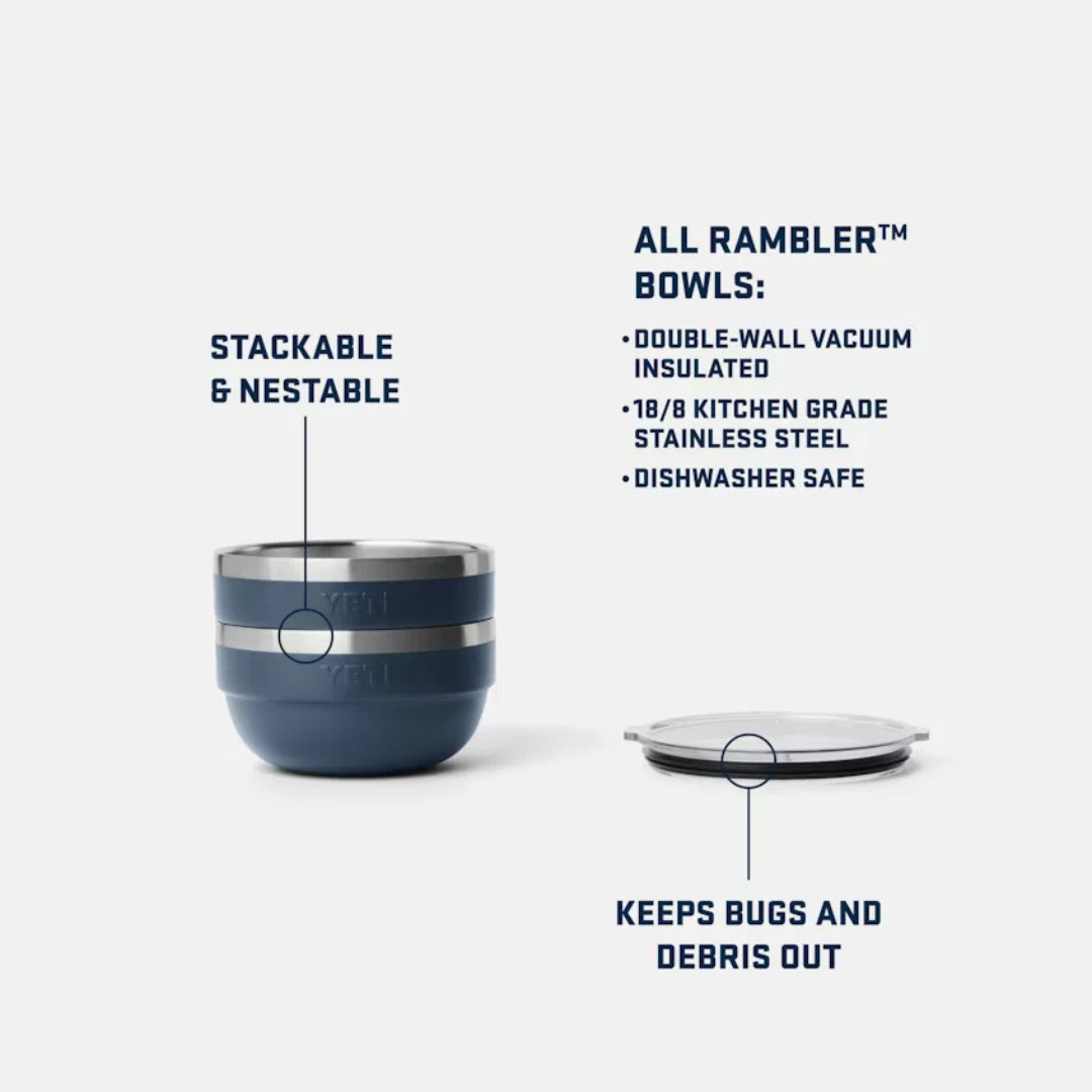 YETI Rambler Small Bowl in Navy
