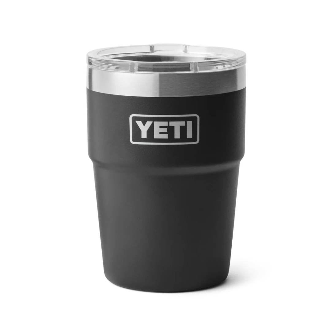YETI Rambler 16oz Stackable Cup in Black